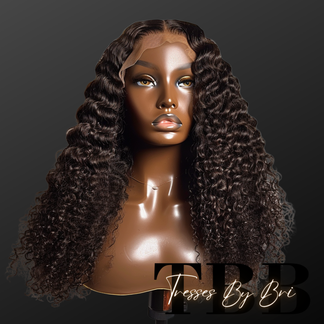 Deep Wave Wig -Transparent Lace