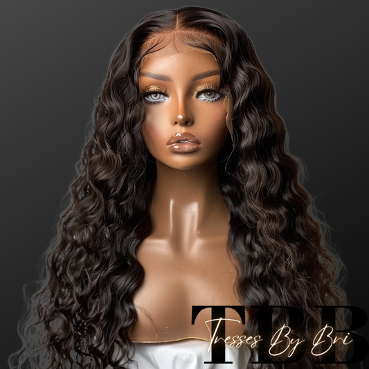 Water Wave Wig - Transparent Lace