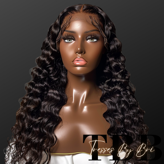 Loose Deep Wave Wig - Transparent Lace