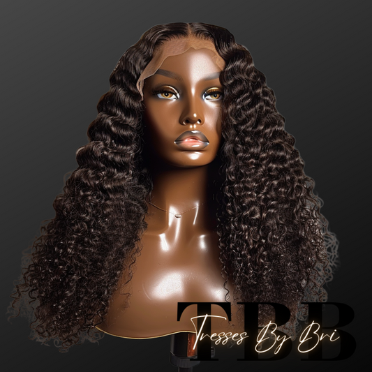 Deep Wave Wig HD Lace Frontal Wig