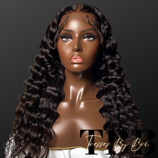 Loose Deep Wave Wig HD lace Frontal Wig