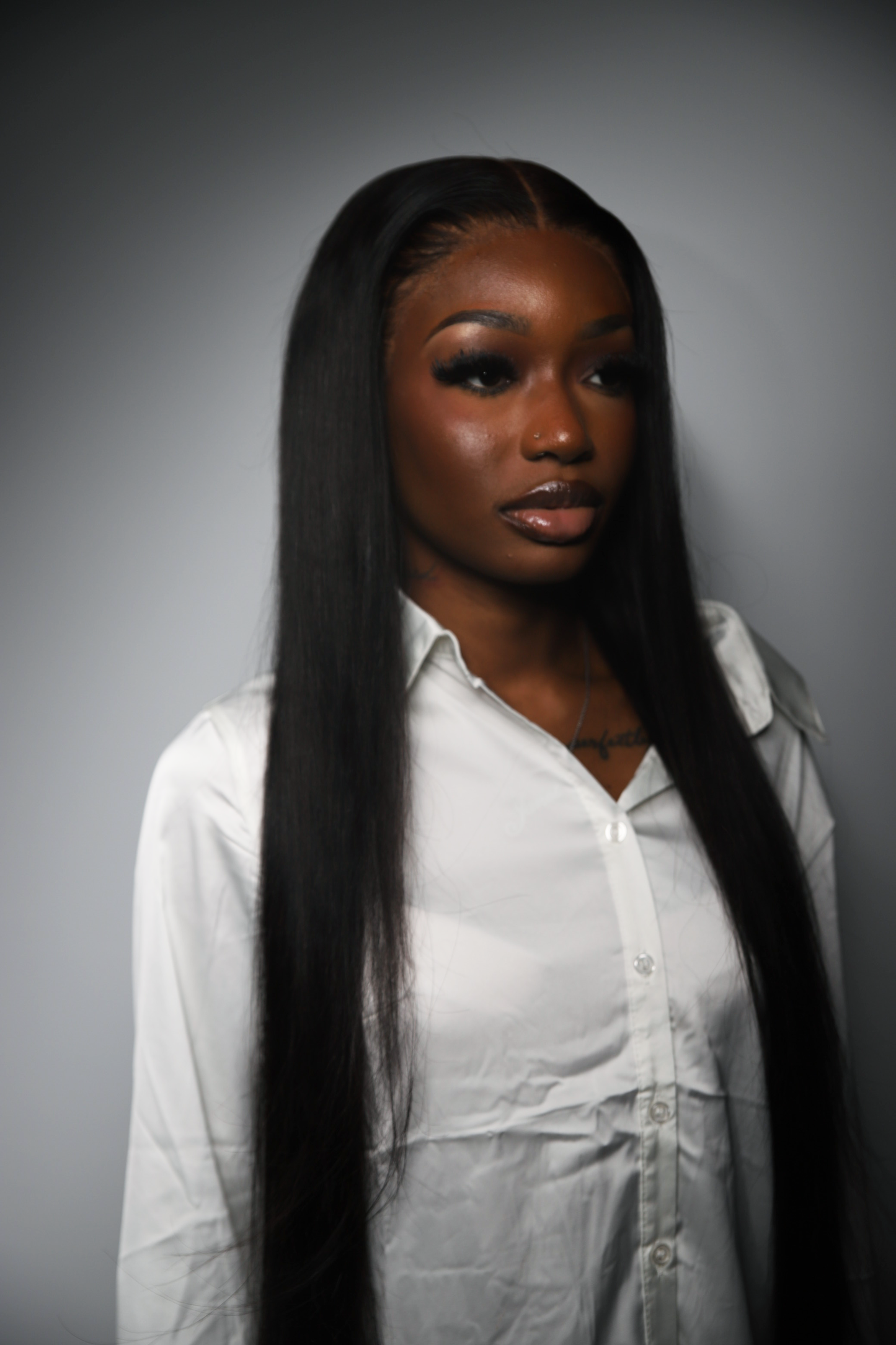 Straight HD lace Frontal Wig