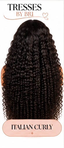 Curly Laceless Wig – Enhanced Fullness – Natural Black (#1B)